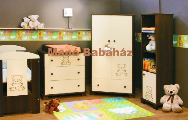 Walnut Bear babaszoba akció wenge/krém