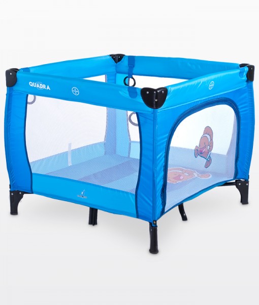 Caretero Quadra utazó járóka blue