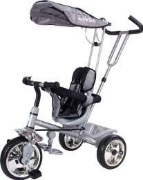 Sun Baby B-33 New szülőkormányos tricikli szürke