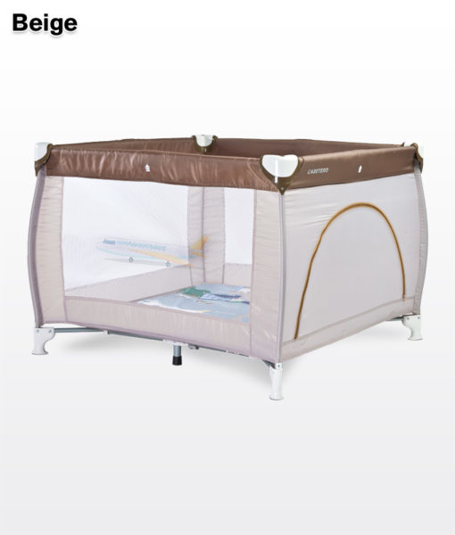 Caretero Traveller utazó járóka Beige 100x100 cm