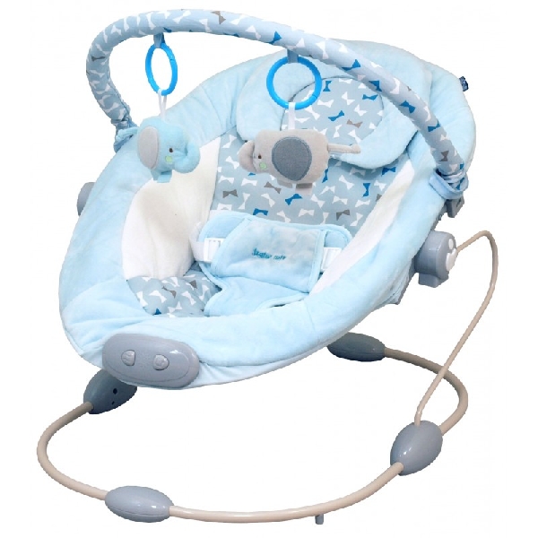 Baby mix rezgő zenélő pihenőszék Light Blue