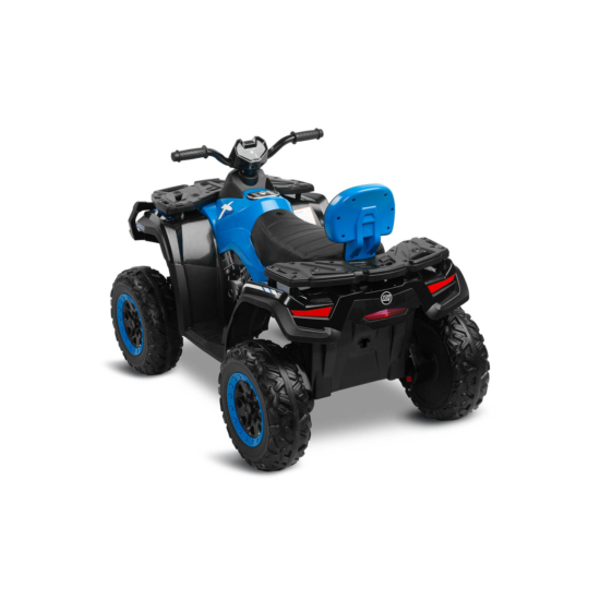 TOYZ RUSH ELEKTROMOS QUAD, 4x4, BLUE, 24 VOLT, 4x80 WATT MOTOROK, 