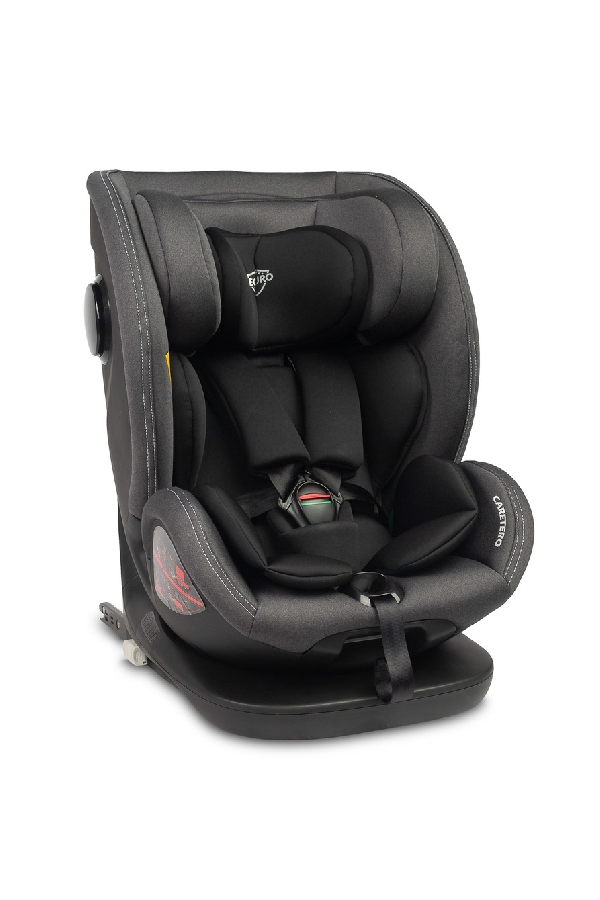 CARETERO SECURO ISOFIX Autós Gyerekülés I-SIZE 40-150 CM  360 fokban elforgatható GREY