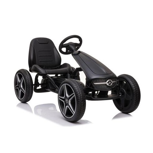 Mercedes-Benz  pedálos gokart Black