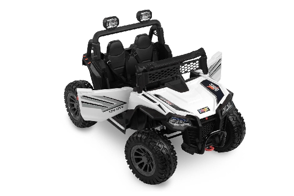 TOYZ BLAZE 4X4 ELEKTROMOS TEREPJÁRÓ, 4x45 WATT MOTOROK, 12 VOLT 10 AMPER AKKUMULÁTOR, WHITE