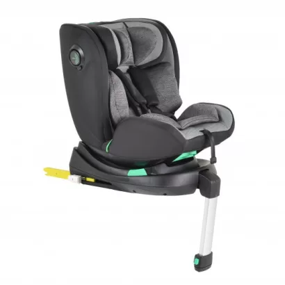 CANGAROO HOK I-SIZE 360°-BAN FORGATHATÓ ISOFIX GYERMEKÜLÉS,SIP OLDALVÉDELEMMEL (40-150 CM) - GREY