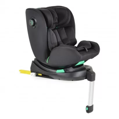 CANGAROO HOK I-SIZE 360°-BAN FORGATHATÓ ISOFIX GYERMEKÜLÉS,SIP OLDALVÉDELEMMEL (40-150 CM) - BLACK